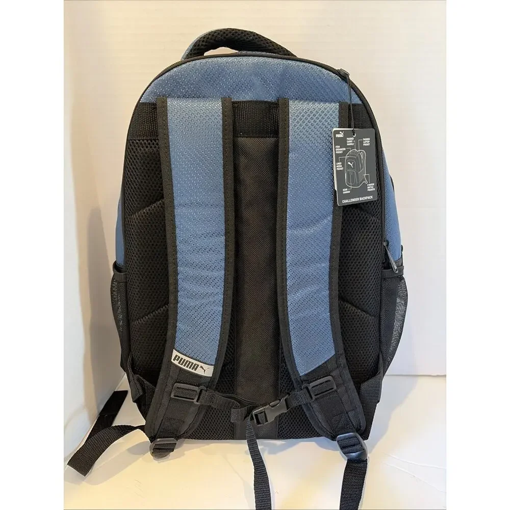 Puma Challenger Water Resistant Backpack, blue NWT